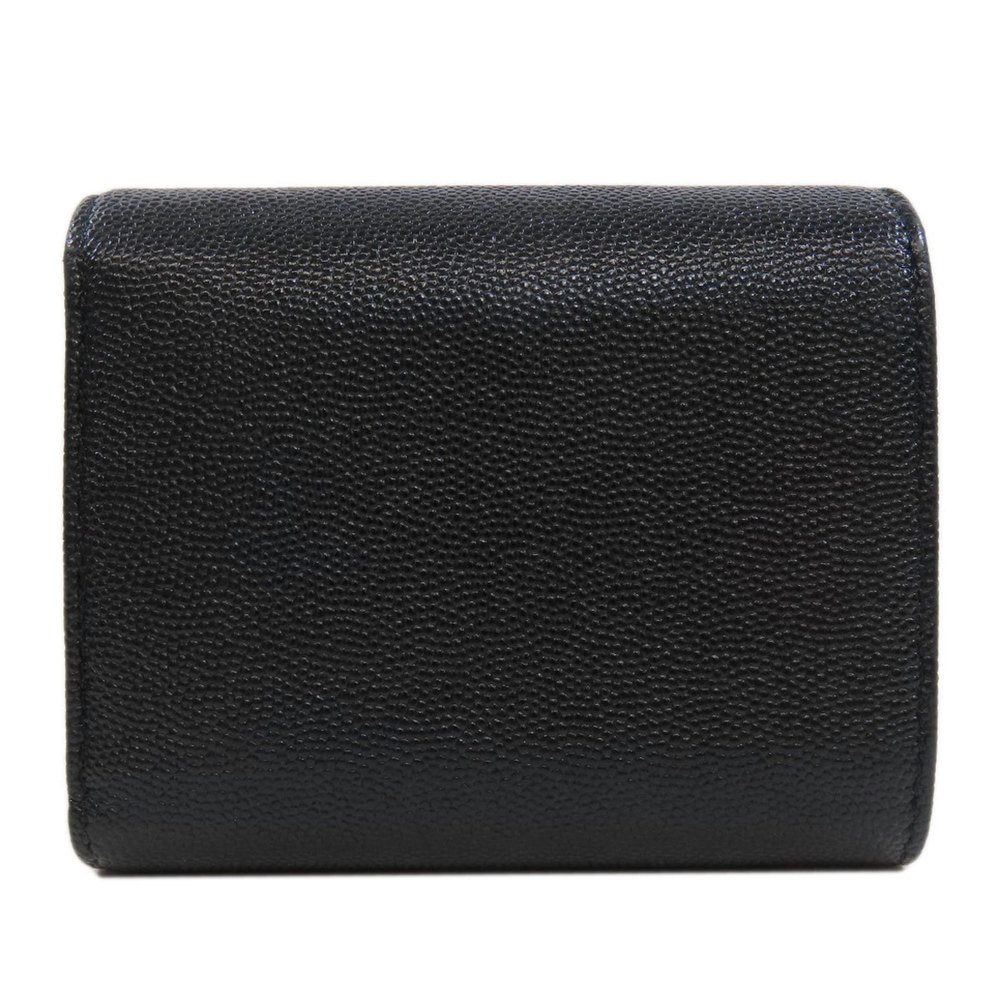 CHANEL Black Caviar Leather Logo Wallet - Picture 2 of 11